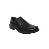 Wide Width Men's Deer Stags Green Point Slip-on Dress Shoes by Deer Stags in Black (Size 10 W)