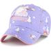 Girls Preschool '47 Lavender Cleveland Browns Unicorn Clean Up Adjustable Hat