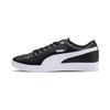 Sneaker PUMA "SMASH WNS V2 L", Gr. 37, schwarz-weiß (puma schwarz, puma weiß), Leder, Synthetik, sportlich, Schuhe Sneaker low Retrosneaker Skaterschuh
