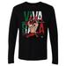 Men's 500 Level Black Eddie Guerrero Viva La Raza Long Sleeve T-Shirt