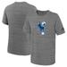 Youth Nike Heather Gray Indianapolis Colts Throwback Performance T-Shirt