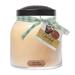 A Cheerful Candle LLC Keepers Coconut Layer Cake Scented Jar Candle Paraffin, Metal in Brown/White | 5.5 H x 4.75 W x 4.75 D in | Wayfair JP193