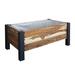 Backyard Discovery Wood Outdoor Elevated Planter Wood in Brown | 21.75 H x 48 W x 28.5 D in | Wayfair 2204065