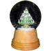 Alexander Taron Christmas Tree Snow Globe w/ Wooden Base | 5 H x 3 W x 3 D in | Wayfair 2404