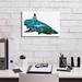 Dovecove Shark Bait 2300 by Enright Canvas in Blue | 12 H x 18 W x 0.75 D in | Wayfair 6CD19CAF3B6D4AD18E960CFD37511EDB