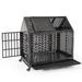 Tucker Murphy Pet™ 46 Inch Heavy Duty Dog Crate For High Anxiety Dogs, Indestructible Large Kennel Indoor, Removable Trays & Lockable Wheels | Wayfair