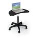 MooreCo Balt Adjustable Laptop Cart Metal in Black | 31.3 H x 25.75 W x 15.25 D in | Wayfair 48752