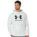 Under Armour Men's Under Armour Rival Fleece Logo Hoodie (Size XXXXL) White/Black, Cotton,Polyester