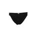 Kenneth Cole REACTION Swimsuit Bottoms: Black Print Swimwear - Women's Size Medium