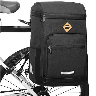 Woosien - 3-in-1-Fahrrad-Isoliertasche, reflektierender Gepäckträger, wasserabweisender Image