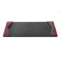 Dacasso 7000 Series Contemporary Style Side-Rail Desk Pad Leather in Black | 0.5 H x 25.5 W x 17.25 D in | Wayfair P7002