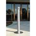 Commercial Zone Smokers' Outpost Smoke Stand Cigarette Receptacle in Gray | 41 H x 14 W x 14 D in | Wayfair 710607