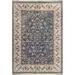 Blue 79 x 0.43 in Indoor Area Rug - Dynamic Rugs Cirro Fisher Wool Grey/Ivory Area Rug Wool | 79 W x 0.43 D in | Wayfair 845546002206