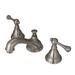 Elements of Design Widespread Bathroom Faucet w/ Drain Assembly in Gray | 3.38 H in | Wayfair ES5568BL