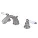 Elements of Design Magellan Widespread Bathroom Faucet w/ Drain Assembly, Stainless Steel in Gray | 4 H in | Wayfair EB968PL