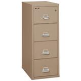 FireKing Fireproof 4-Drawer Vertical File Cabinet Metal/Steel in Gray | 52.75 H x 20.8125 W x 31.5625 D in | Wayfair 4-2131-C (pewter)