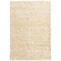 White 120 x 96 x 0.63 in Area Rug - Safavieh Tribeca Handmade Shag Wool Ivory Area Rug Wool | 120 H x 96 W x 0.63 D in | Wayfair TRI414A-8