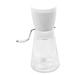 Fox Run Brands Nut Chopper Nutmeg Mill Glass in White | 7.38 H x 5 W x 3.38 D in | Wayfair 5716