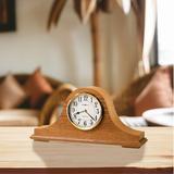 Howard Miller® Nicholas Chiming Quartz Mantel Clock Wood in Brown | 8.5 H x 17.75 W x 4.75 D in | Wayfair 635100