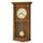 Howard Miller&reg; Ashbee II Chiming Quartz Wall Clock Wood/Metal in Brown/White/Yellow | 32.5 H x 16.75 W x 6 D in | Wayfair 620185