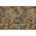 Gray 46 x 0.36 in Area Rug - Milliken Realtree Floral Tufted Brown Area Rug Nylon | 46 W x 0.36 D in | Wayfair 4000052380