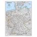 National Geographic Maps Germany Classic Wall Map in Blue | 30 H x 24 W in | Wayfair RE00620157