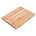 John Boos BoosBlock® Au Jus Edge Grain Maple Wood Cutting Board w/ Groove Wood in Brown/Red | 1.5 H x 15 W in | Wayfair AUJUS2015
