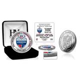 Highland Mint Silver Baltimore Ravens vs. Tennessee Titans 2023 NFL London Game Flip Coin