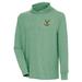 Men's Antigua Hunter Green Milwaukee Bucks Saga Long Sleeve Hoodie T-Shirt