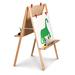 Jonti-Craft® Double Sided Board Easel Wood in Brown | 38 H x 32 W x 24 D in | Wayfair 0218JC