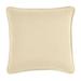 Corded Pillows 20 inch square Pillows - Select Colors - Canvas Bermuda Sunbrella, White - Ballard Designs Canvas Bermuda Sunbrella - Ballard Designs