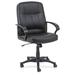 Lorell Chadwick Task Chair Upholstered in Gray | 39.17 H x 26 W x 28 D in | Wayfair 60121