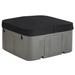 Lifesmart Spas LS100 110 Volt 4-Person 13-Jet Rectangle Plug & Play Hot Tub Plastic in Brown | 32 H x 70 W x 61 D in | Wayfair 401411520000.22