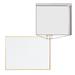 Peter Pepper Tactics® Wall Mounted board Porcelain/Wood in White | 48 H x 72 W in | Wayfair PDQ-TC7248-6-Soft White