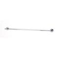 Alno Inc Swarovski Crystal Wall Mounted Towel Bar Metal in Gray | 2 H x 2.38 D in | Wayfair C8320-30-PC