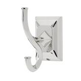 Alno Inc Wall Mounted Robe Hook Metal in Gray | 4 H x 2 W x 3.25 D in | Wayfair A7999-PC