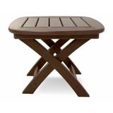 POLYWOOD® Nautical 21" x 18" Outdoor Side Table Plastic | 15.25 H x 21 W x 18 D in | Wayfair NSTMA