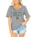 Women's Gameday Couture Gray Ohio Bobcats Class Act V-Neck T-Shirt