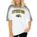 Women's Gameday Couture White Southern Miss Golden Eagles Interception Oversized T-Shirt