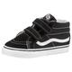 Sneaker VANS "SK8-Mid Reissue V" Gr. 26, schwarz-weiß (schwarz, weiß) Schuhe Sneaker