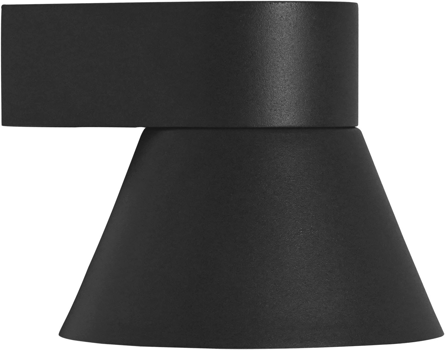 Außen-Wandleuchte NORDLUX "Kyklop Cone", schwarz, B:15,6cm H:22,2cm T:17,5cm Ø:15,6cm, Leuchten