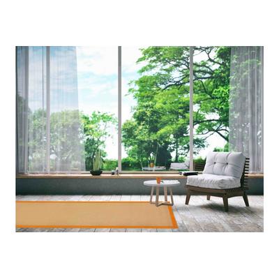 Läufer CARPETFINE "Sisal", orange, B:75cm H:5mm L:300cm, Sisal, Teppiche, mit farbiger Bordüre, Anti Rutsch Rückseite Image