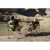 Travel Chair Teddy Folding Camping Chair Metal in Gray/Green | 31 H x 20.5 W x 21 D in | Wayfair 579VLM