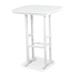 POLYWOOD® Nautical 31" Bar Outdoor Table Plastic in White | 42 H x 31 W x 31 D in | Wayfair NCBT31WH