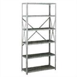 Tennsco Corp. Q Line Box-Formed Shelves, Steel | 48 H x 24 W x 18 D in | Wayfair 6-Q2-4818-2