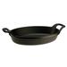 Staub Cast Iron 11.02-inch x 8-inch Oval Skillet Non Stick/Cast Iron in Black/Gray | 2.83 H in | Wayfair 1302923