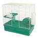 Tucker Murphy Pet™ Cheslock 2-Level Hamster Habitat Metal (provides the best ventilation)/Acrylic/Plastic (lightweight & chew-proof) | Wayfair