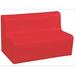 Wesco NA Symphony L-Shaped Soft Seating Foam in Red | 23.5 H x 39.25 W x 23.5 D in | Wayfair 641011