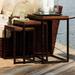 Tommy Bahama Home Ocean Club Reef Nesting Tables Wood/Metal in Black/Brown | 25 H x 22 W x 16 D in | Wayfair 536-942