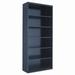 Tennsco Corp. Standard Bookcase, Steel in Black | 78 H x 34.5 W x 13.5 D in | Wayfair TNNB78BK